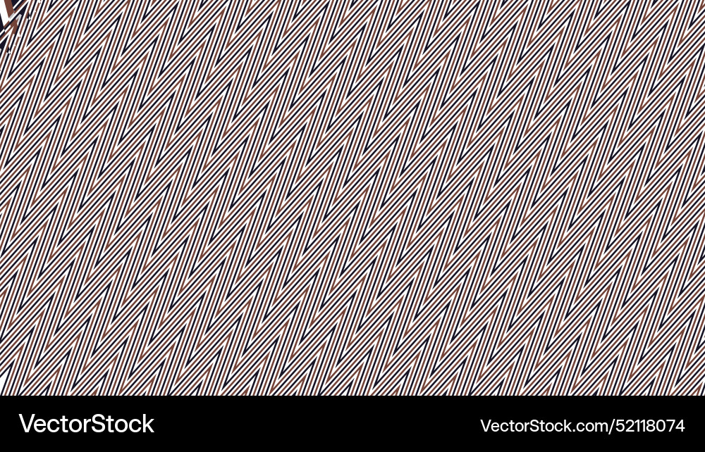 Brown zig zag seamless pattern abstract background Vector Image