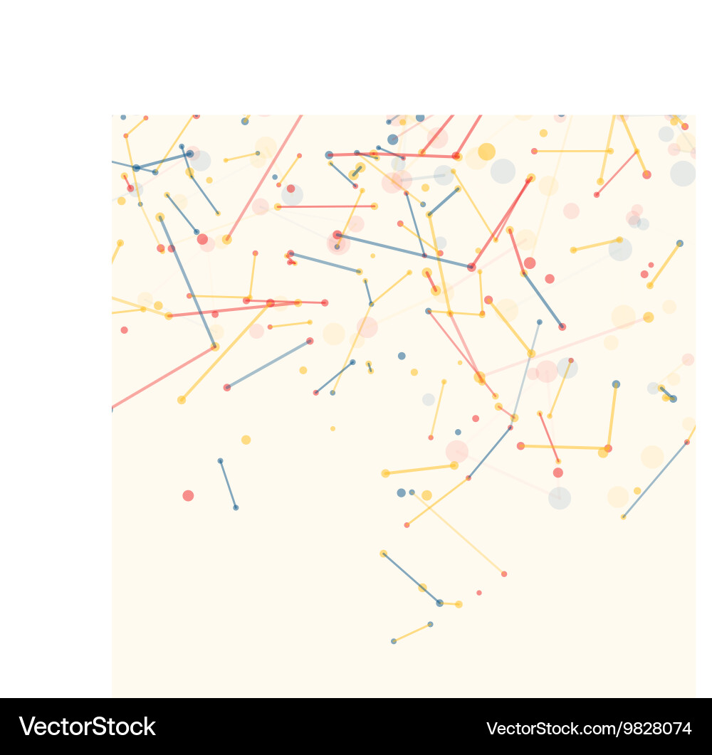 Dynamic Mesh Abstract Background vector image