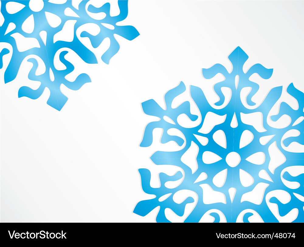 Snowflake design Vector Image