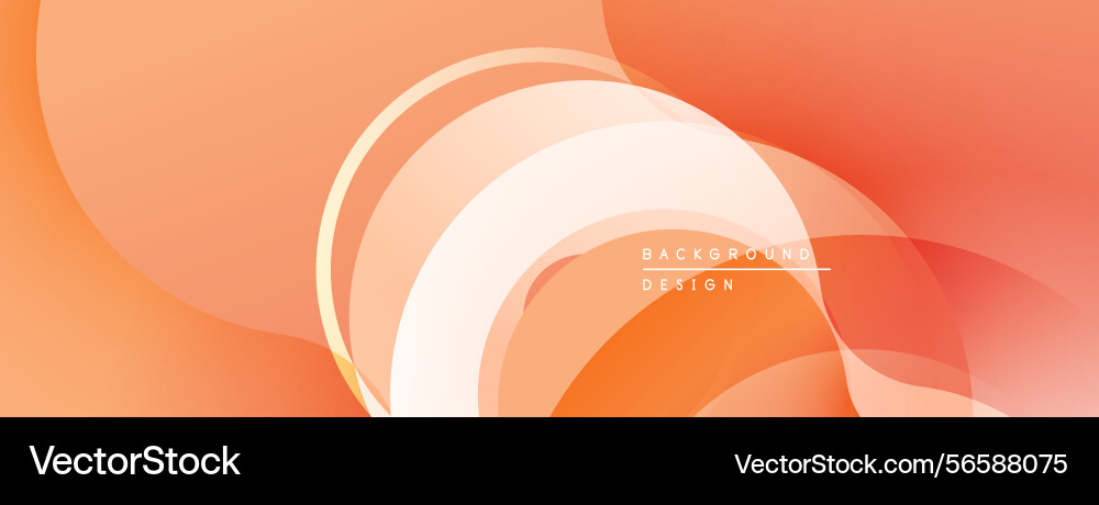 Abstract orange background layered shapes create Abstract orange background layered shapes create vector image