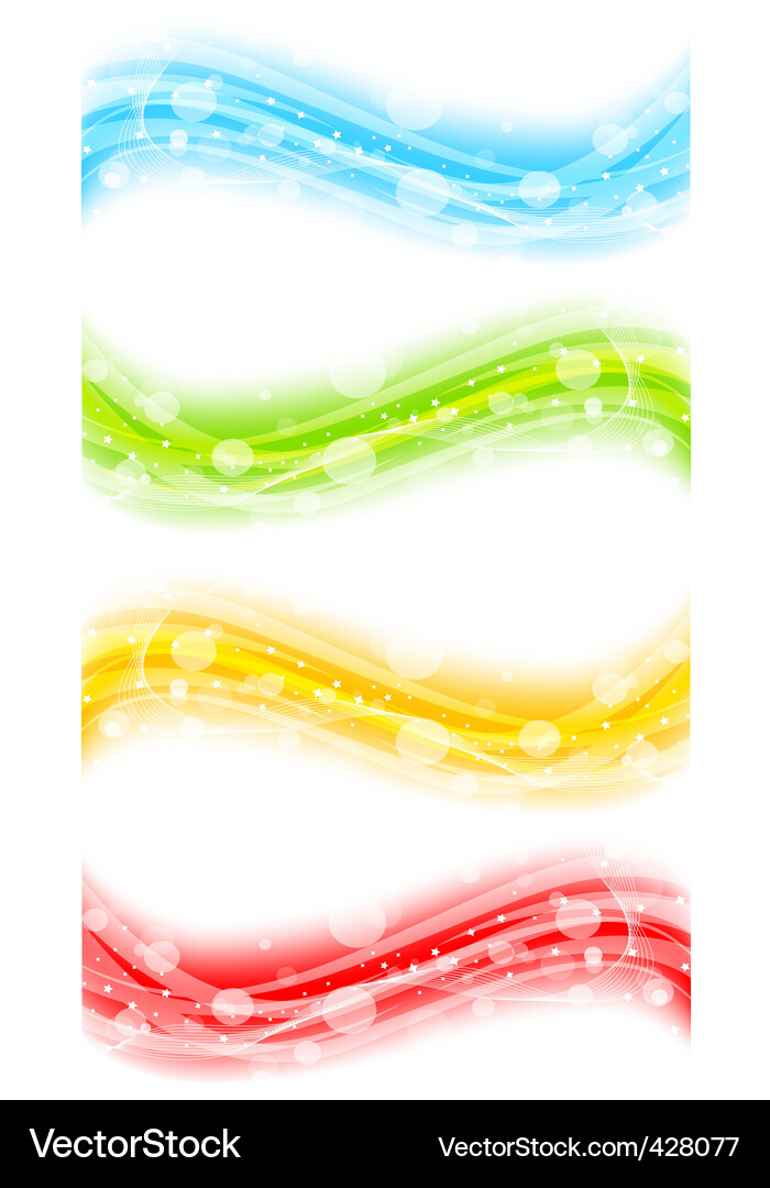 Abstract Colorful Splash Background Vector Image