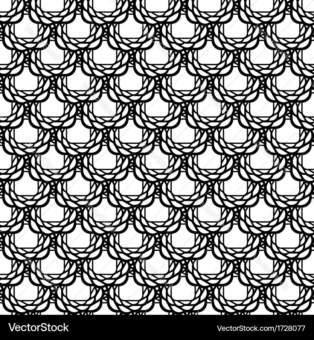 Design seamless monochrome trellis pattern Vector Image