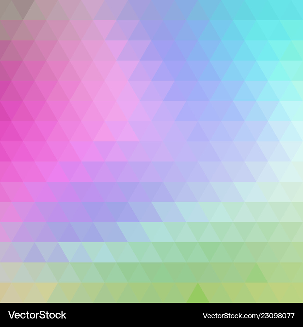 Gradient blue color and triangle polygon pattern Gradient blue color and triangle polygon pattern vector image