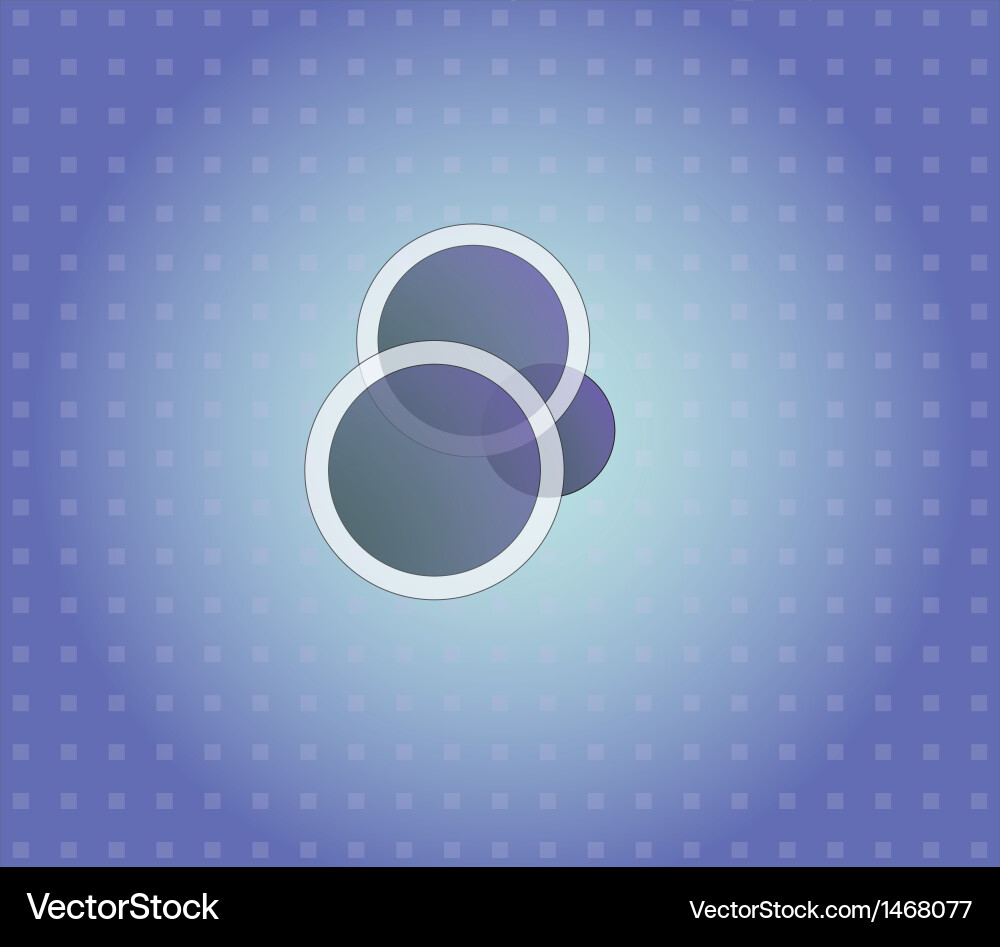 Molecular Structure Background - Abstract Vector Image