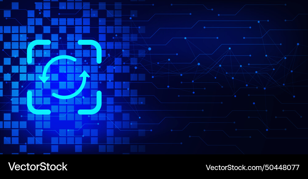 Upgrade or update software and system version Upgrade or update software and system version Vector Image
