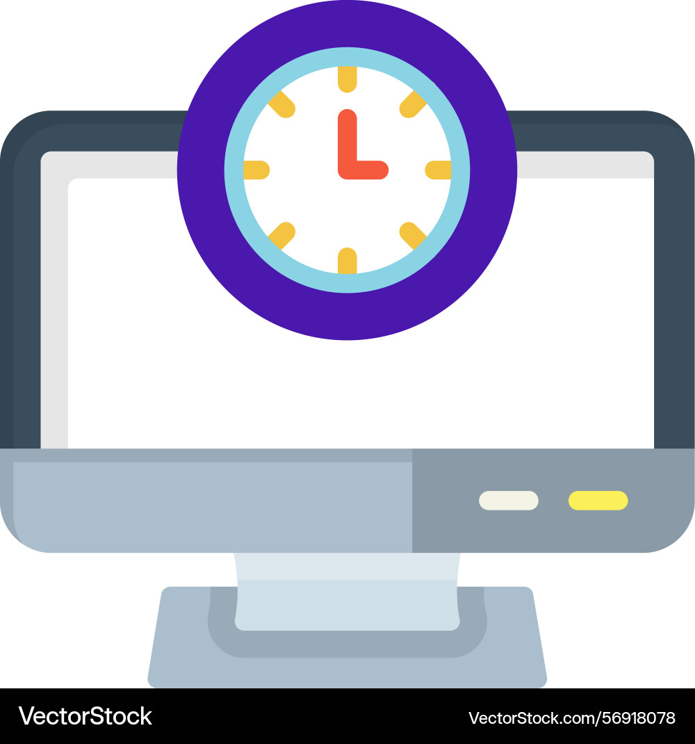 Clock icon Royalty Free Vector Image - VectorStock