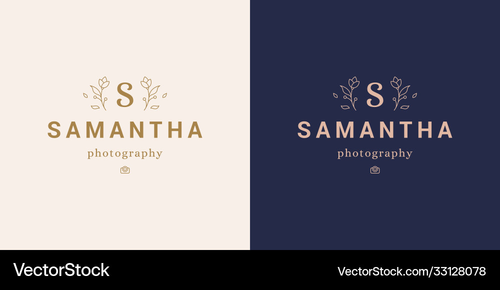 Minimal outline emblem Minimal outline emblem vector image