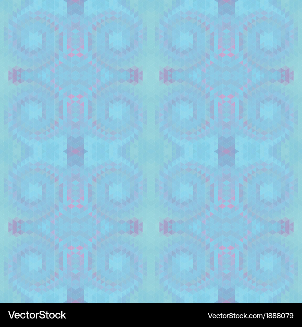 Background with triangles vortex curl Vector Image