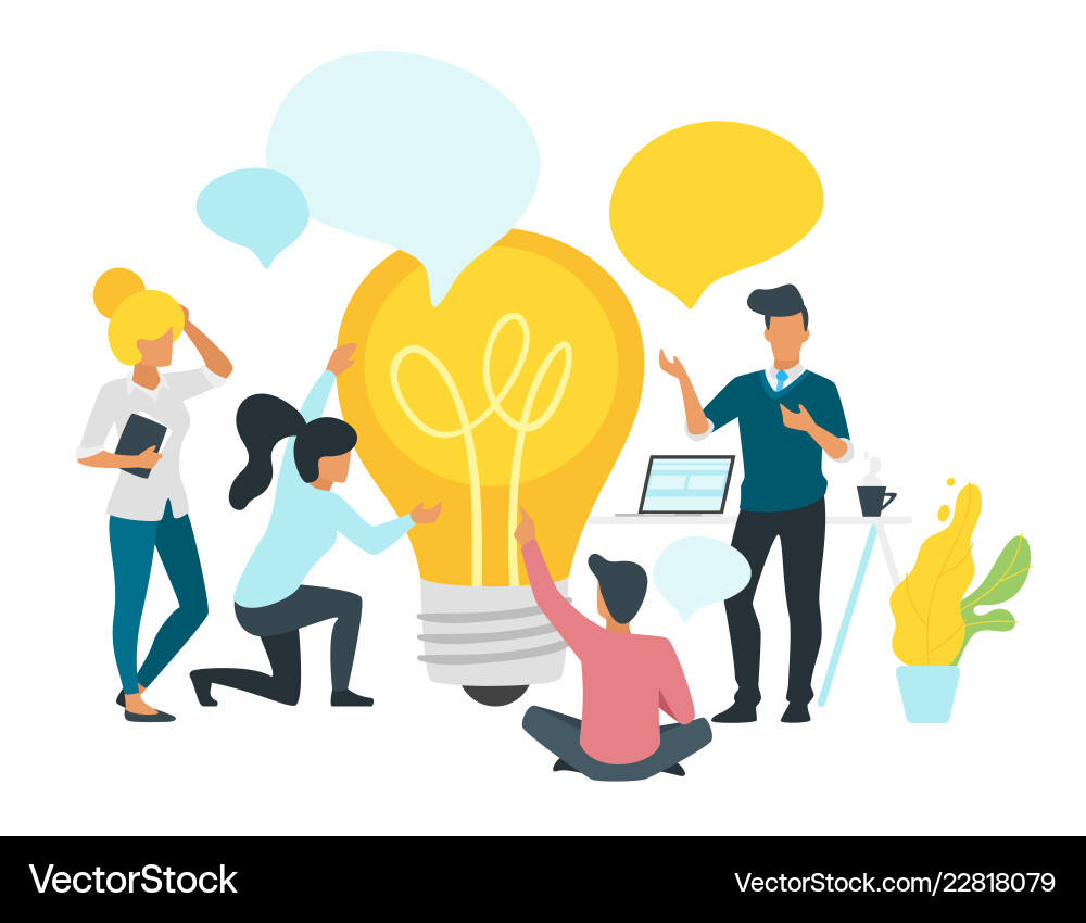 Problem solving concept business Problem solving concept business vector image