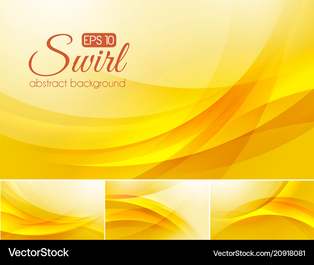 Abstract Swirl Background Vector Image