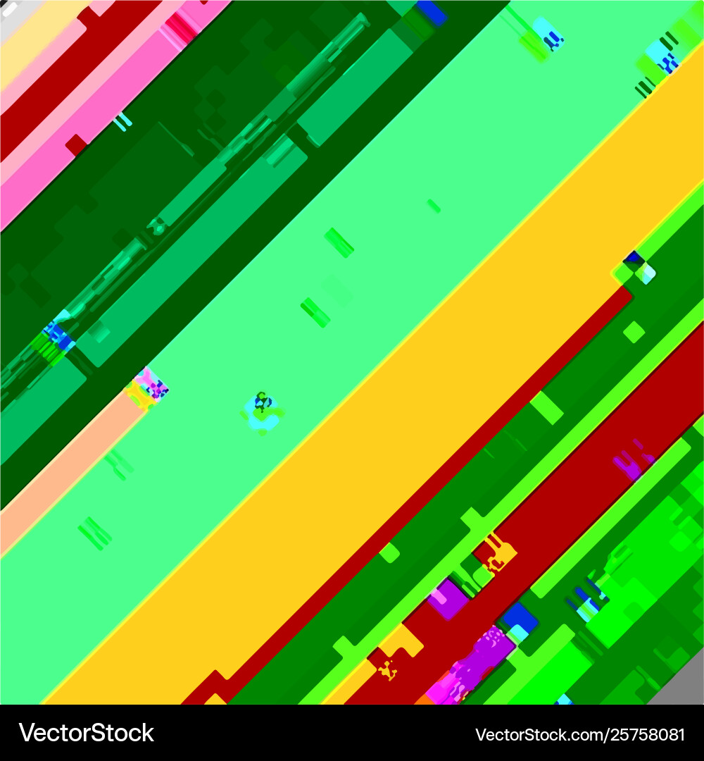 Glitch diagonal background Glitch diagonal background vector image