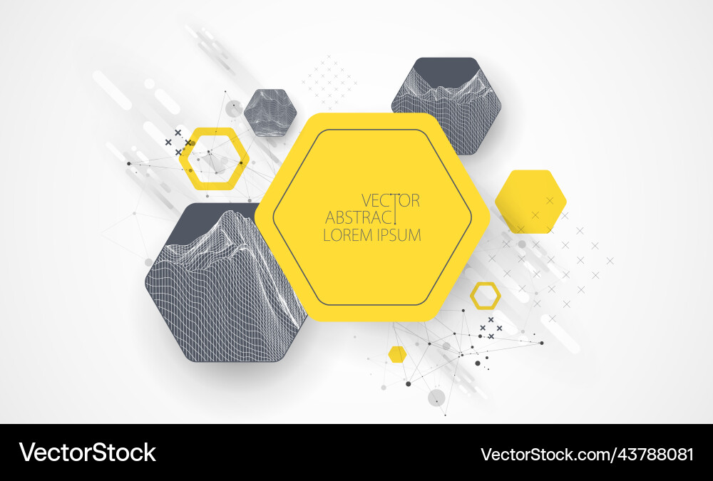 Modern science or technology abstract background Modern science or technology abstract background vector image