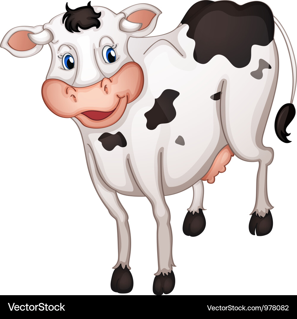 Cow Royalty Free Vector Image - VectorStock