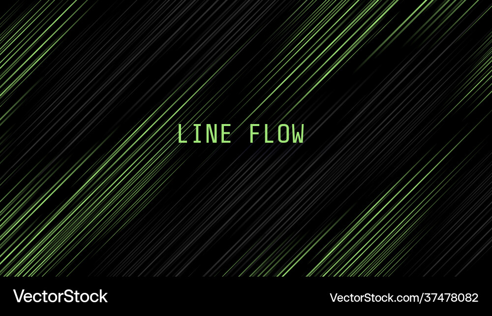 Dynamic Color Line Abstract Background Vector Image