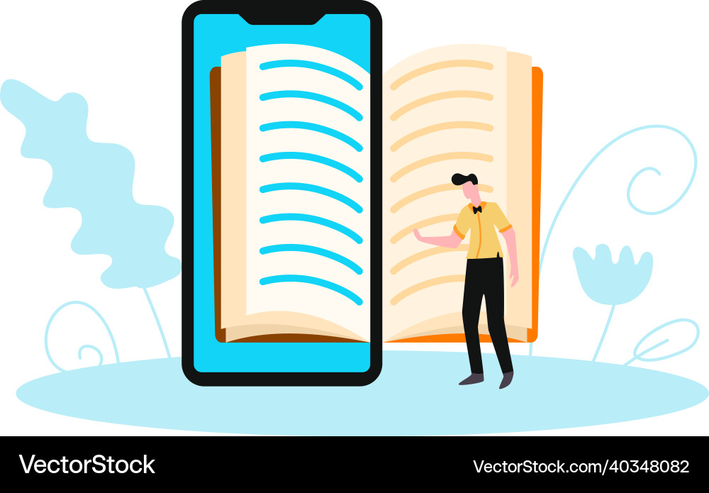 Elektronische Seiten Buchkomposition Elektronische Seiten Buchkomposition vektorbild