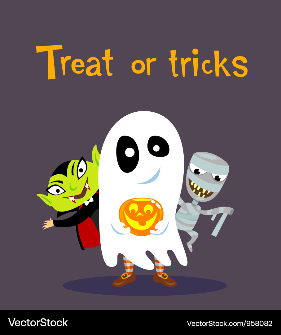 Halloween Party Card vector image