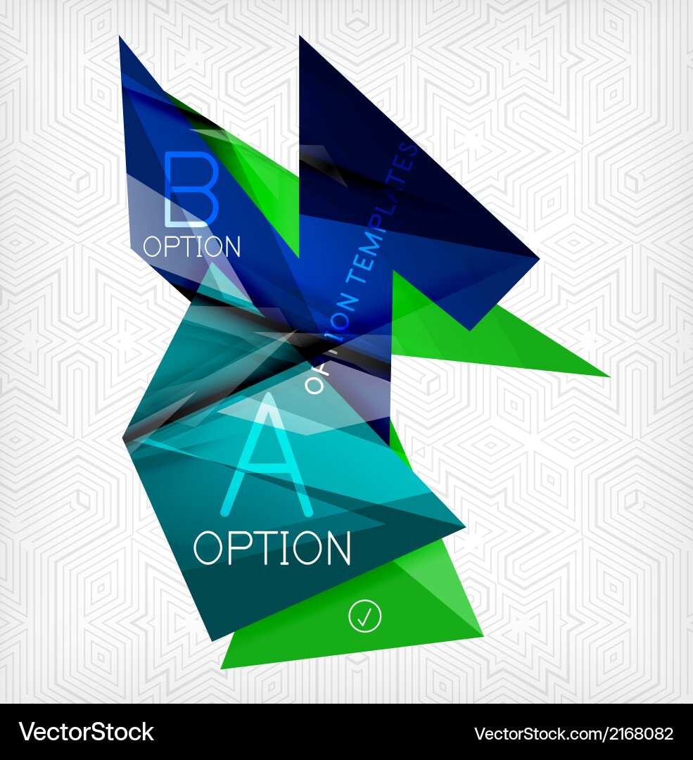 Infographic abstract background Vector Image