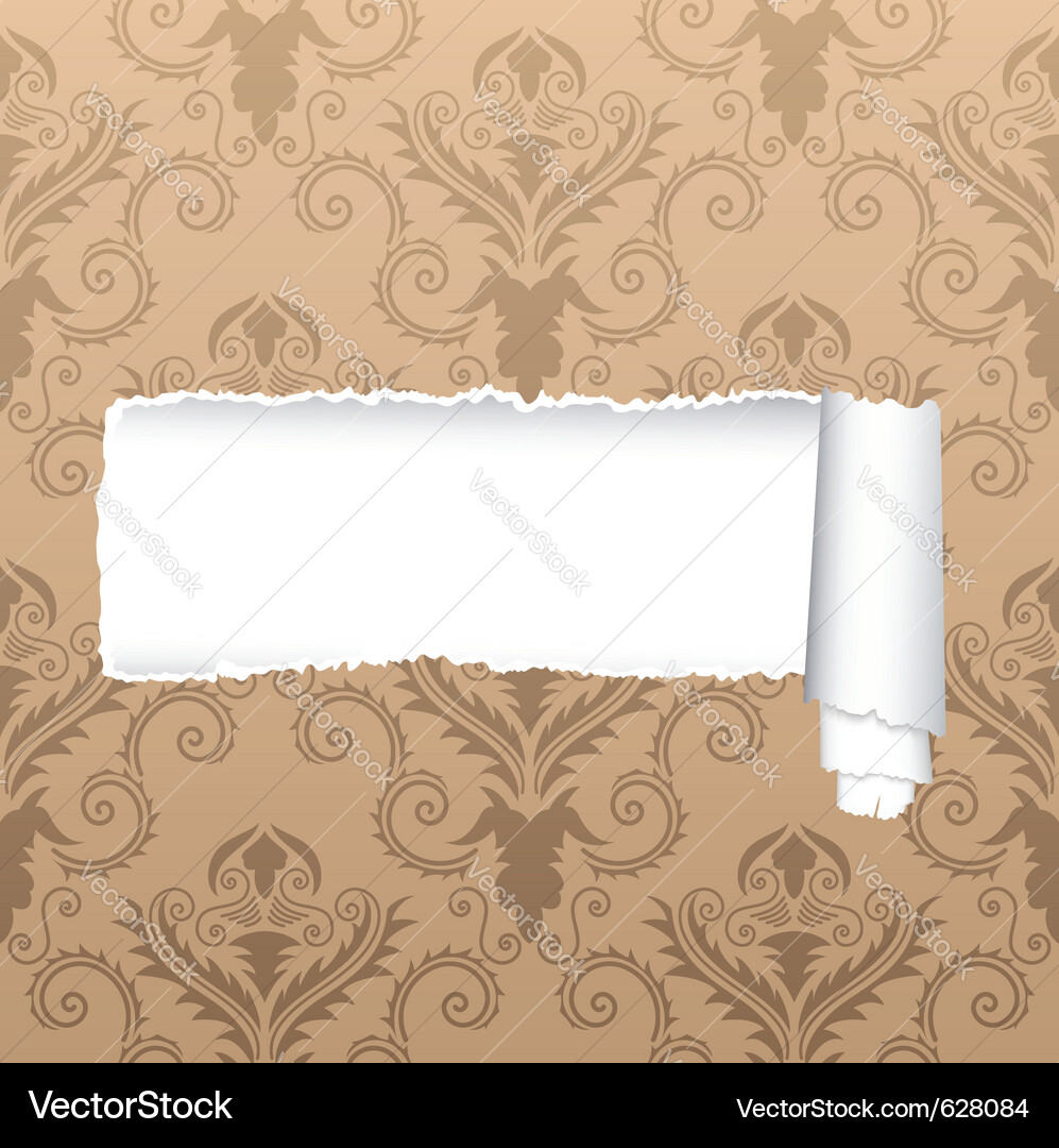 Damask seamless pattern Vector Image