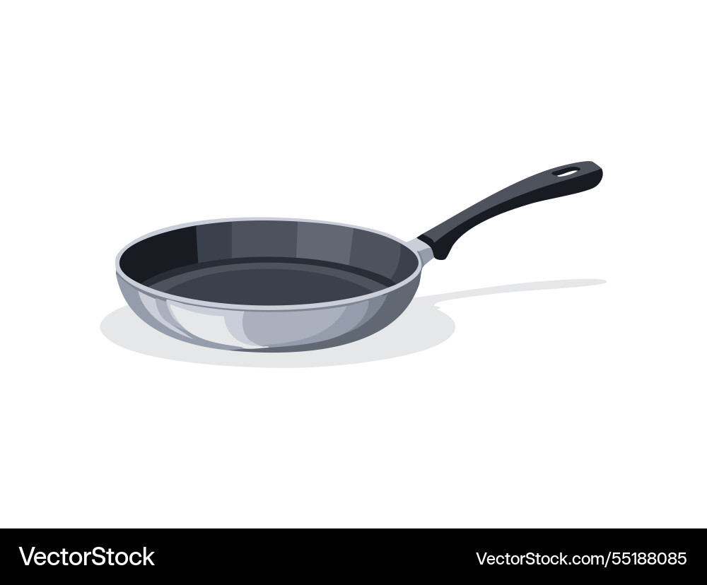 A frying pan simple Vector Image