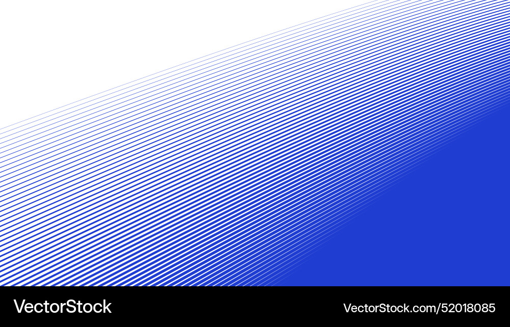 Blue dynamic curve line abstract background image Vector Image