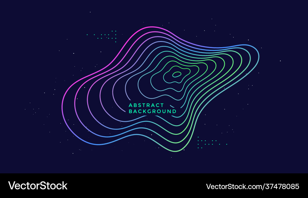 Dynamic gradient line background Dynamic gradient line background vector image
