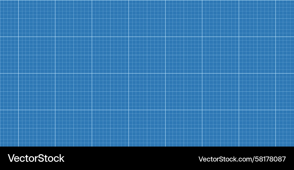 Blueprint Grid Paper - Technical Chart Vector Image