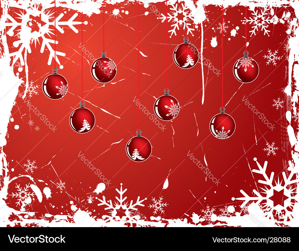 Snowy Background Vector Image