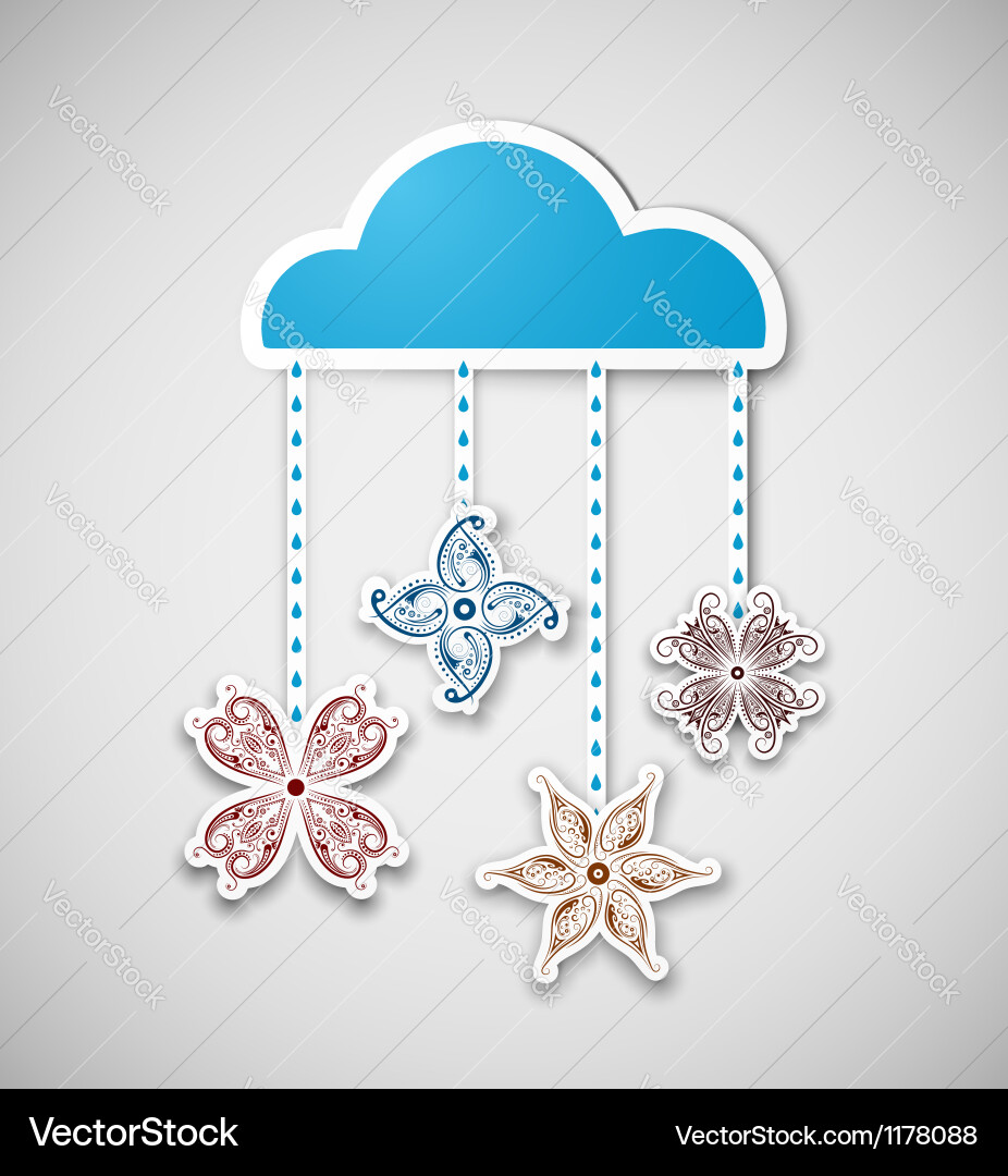 Source of life Vector Image