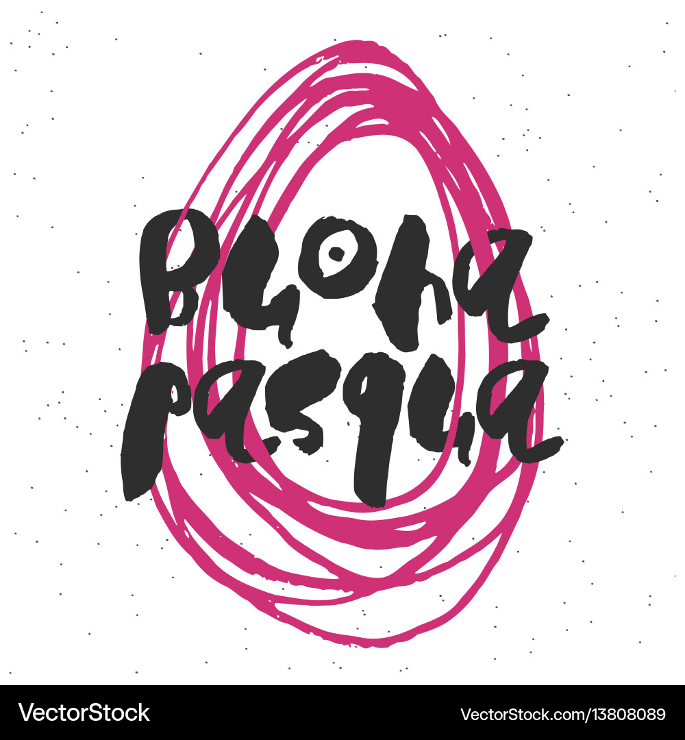Decorative greeting card with handdrawn lettering Decorative greeting card with handdrawn lettering vector image