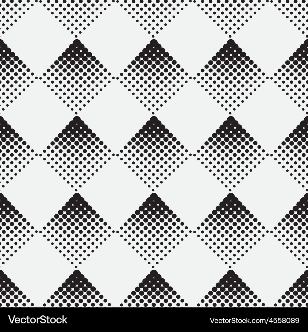 Halftone-background-seamless-pattern-03 Vector Image