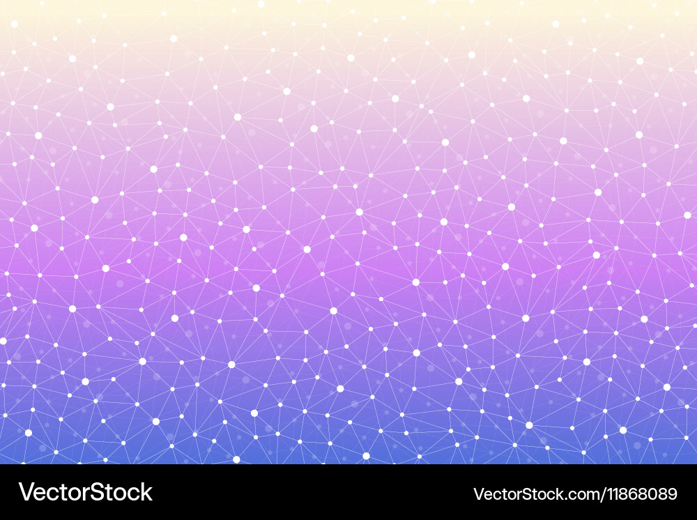 Networked Data Background vector image