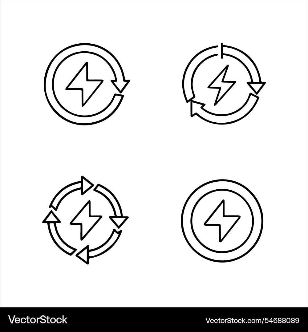 Refreshing refresh icon for user interface Refreshing refresh icon for user interface vector image