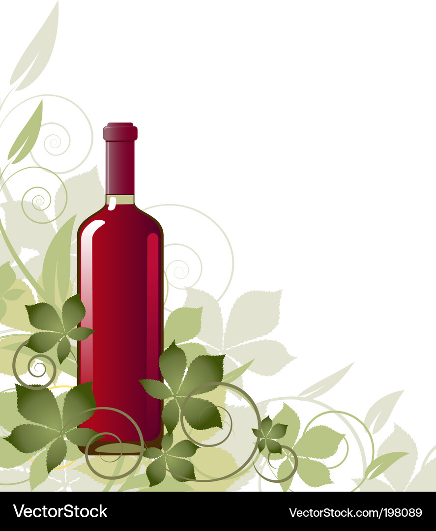 Vino Vector Image