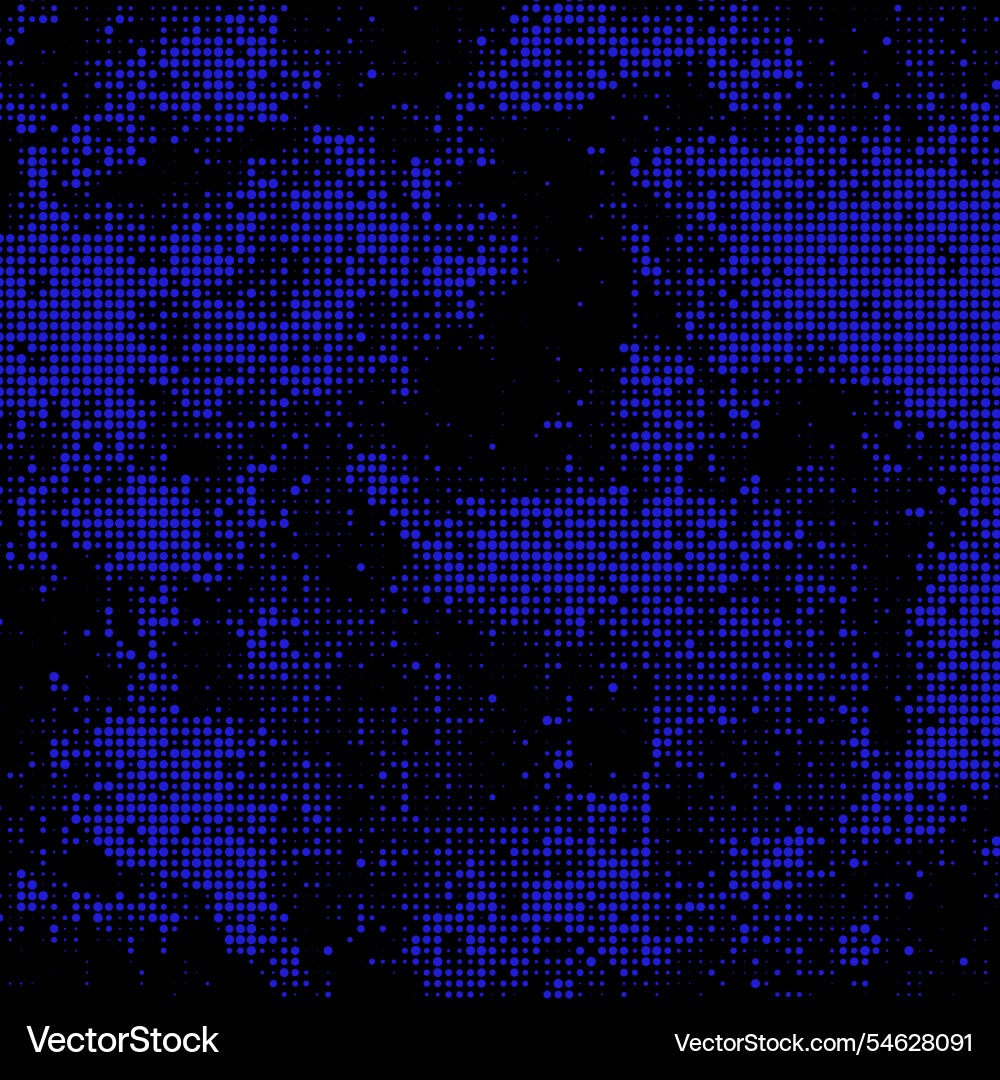 Halftone background abstract of round particles Halftone background abstract of round particles vector image