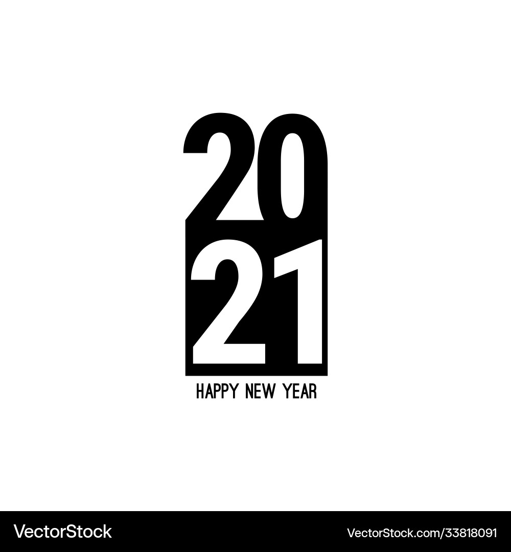 Happy new year vector image