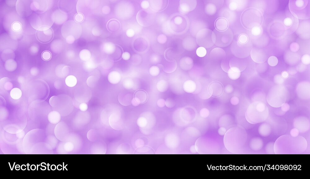 Abstract background with bokeh effect vector image