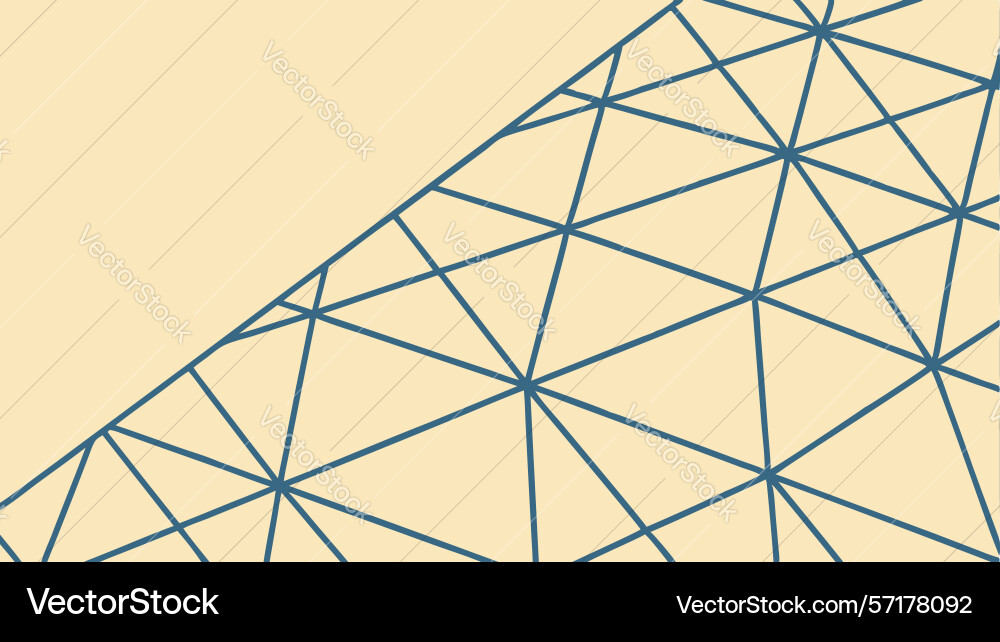 Crisp geometric grid pattern abstract polygonal vector image