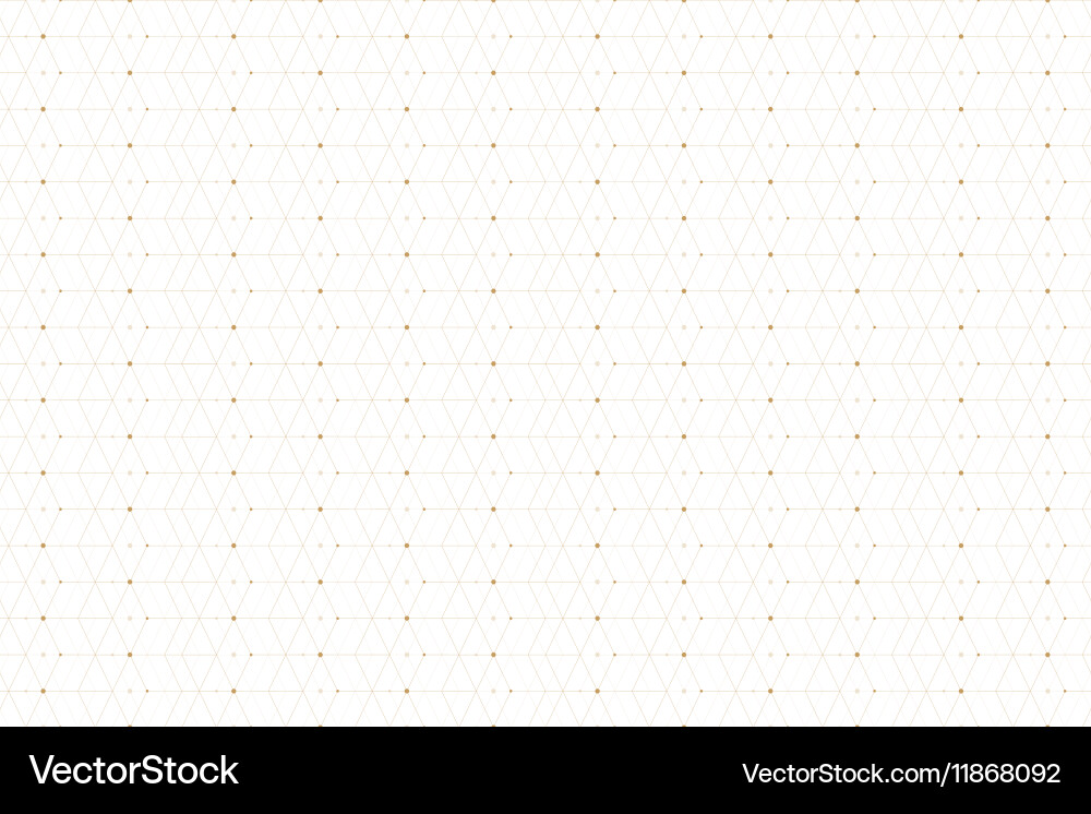 Geometric seamless pattern with connected line Vector Image