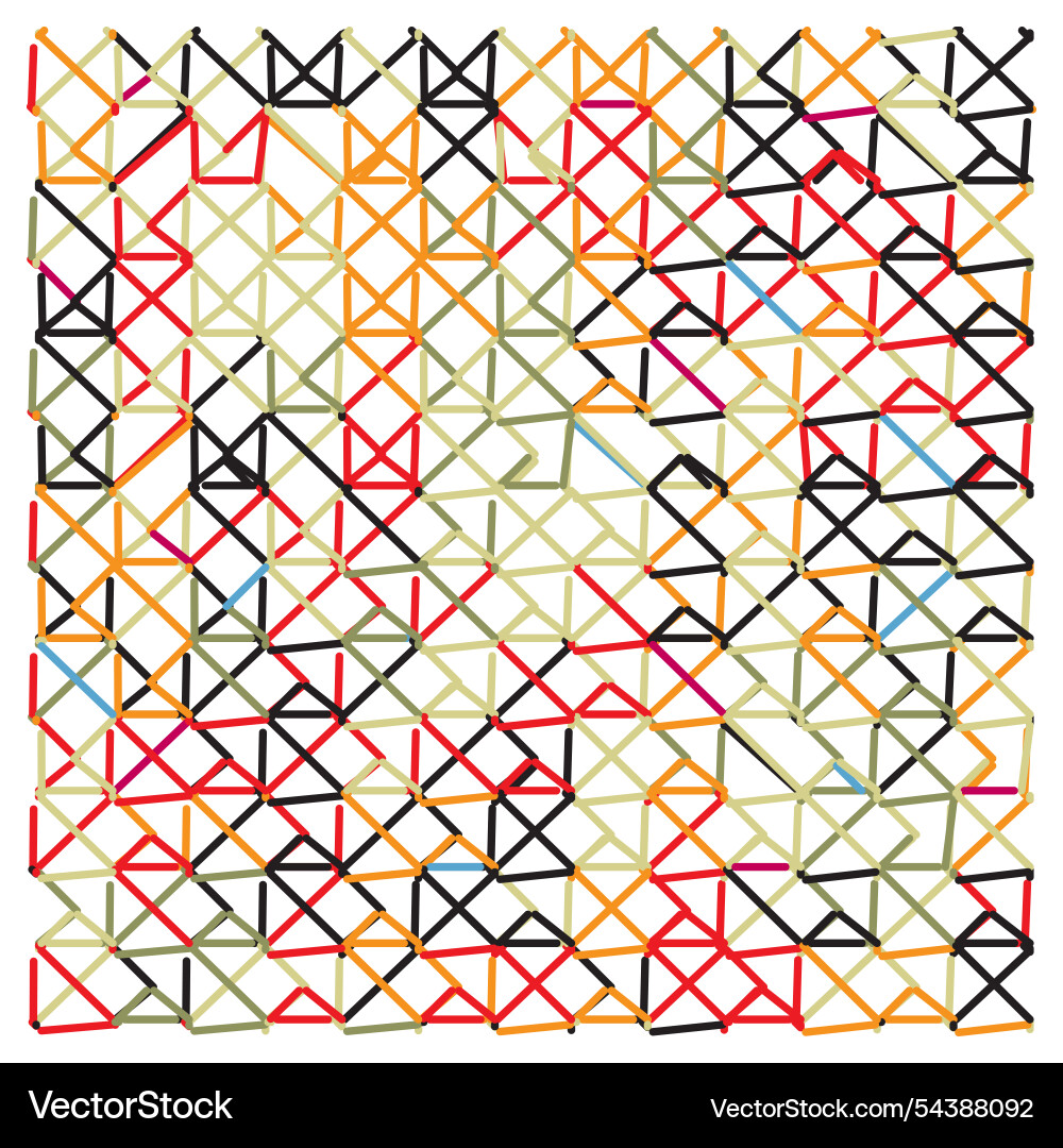 Mehrfarbiges Linien- und Rasterdruckmuster Mehrfarbiges Linien- und Rasterdruckmuster vektorbild