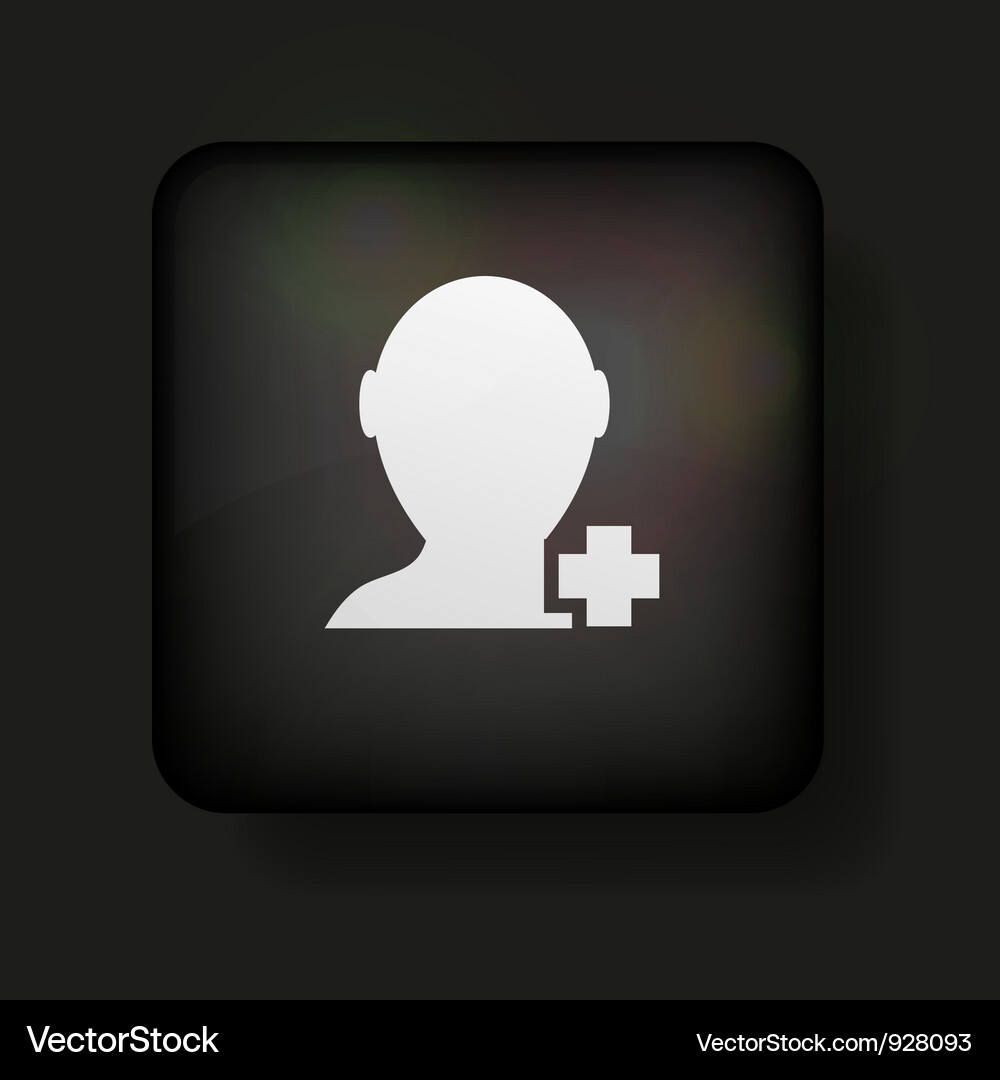 Add friend icon Vector Image
