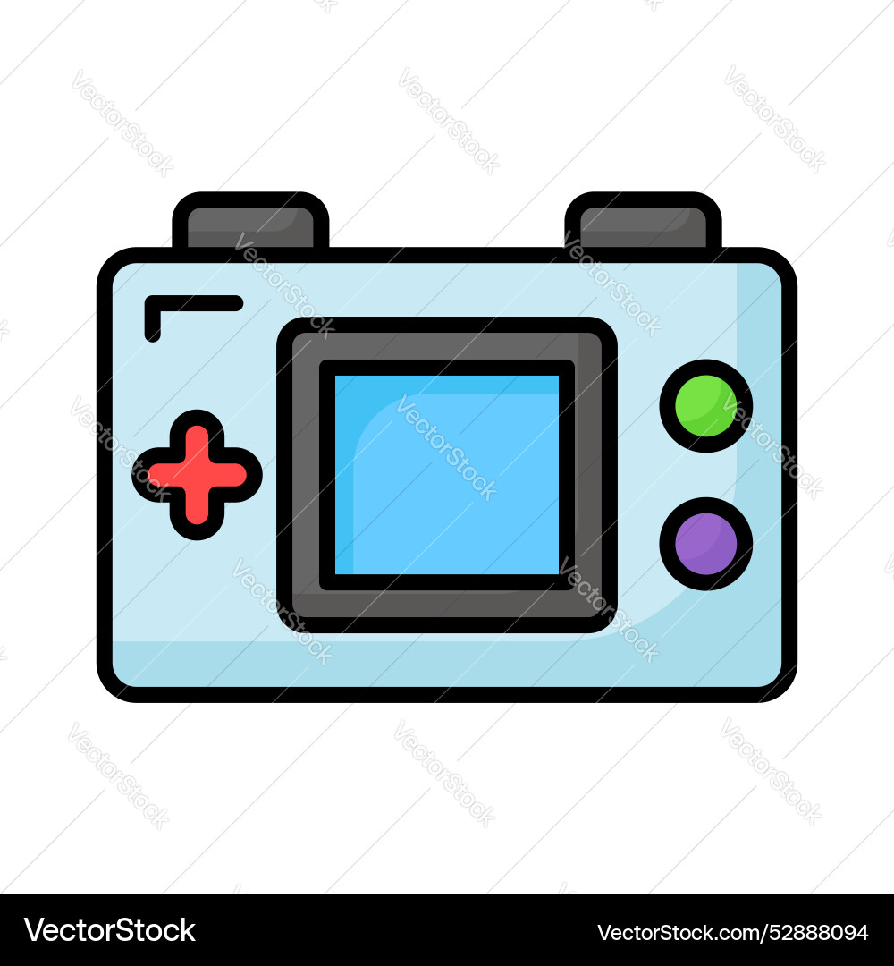 Game console or controller computer gaming Vector Image