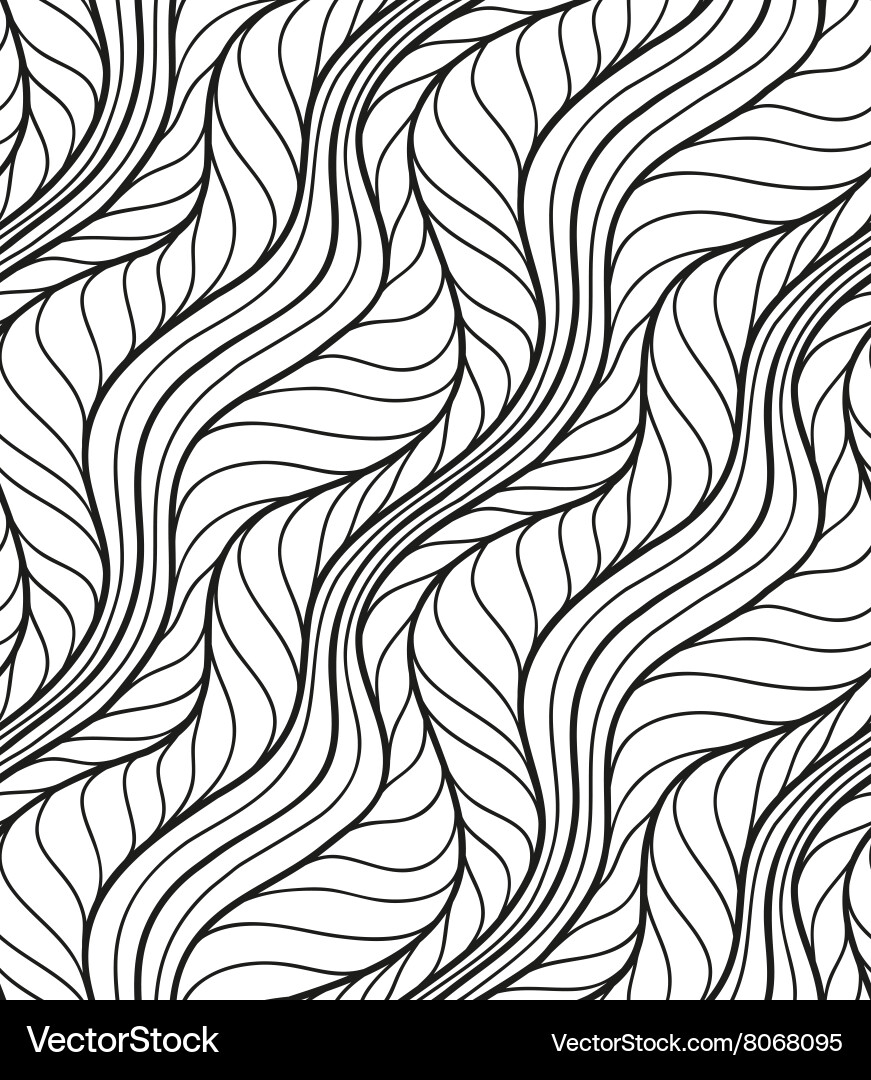 Abstract Line Pattern vector image