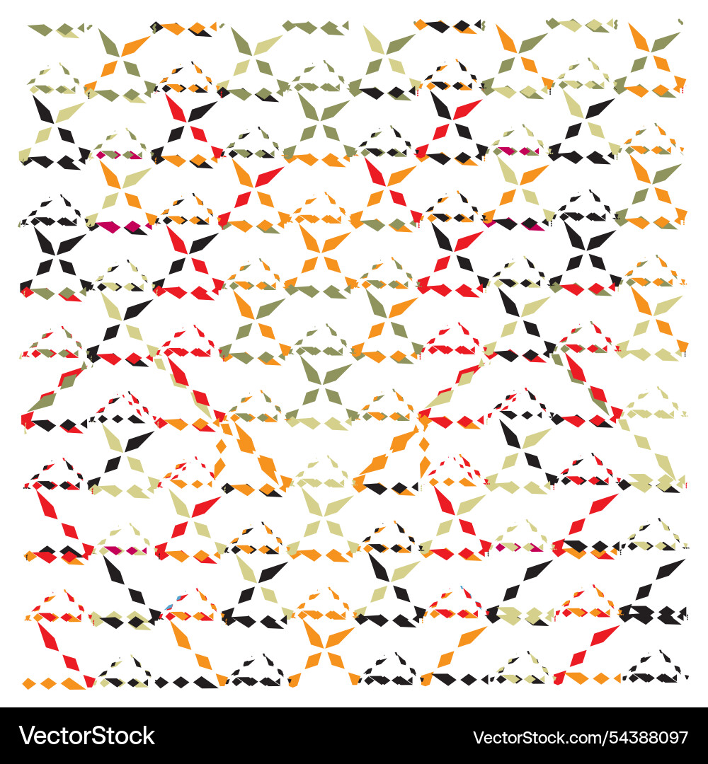 Abstract multicolored line and grid print pattern Abstract multicolored line and grid print pattern vector image