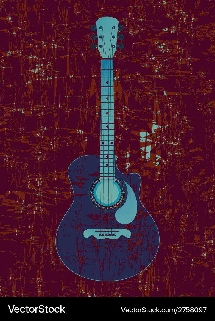 Classical guitar Royalty Free Vector Image - VectorStock