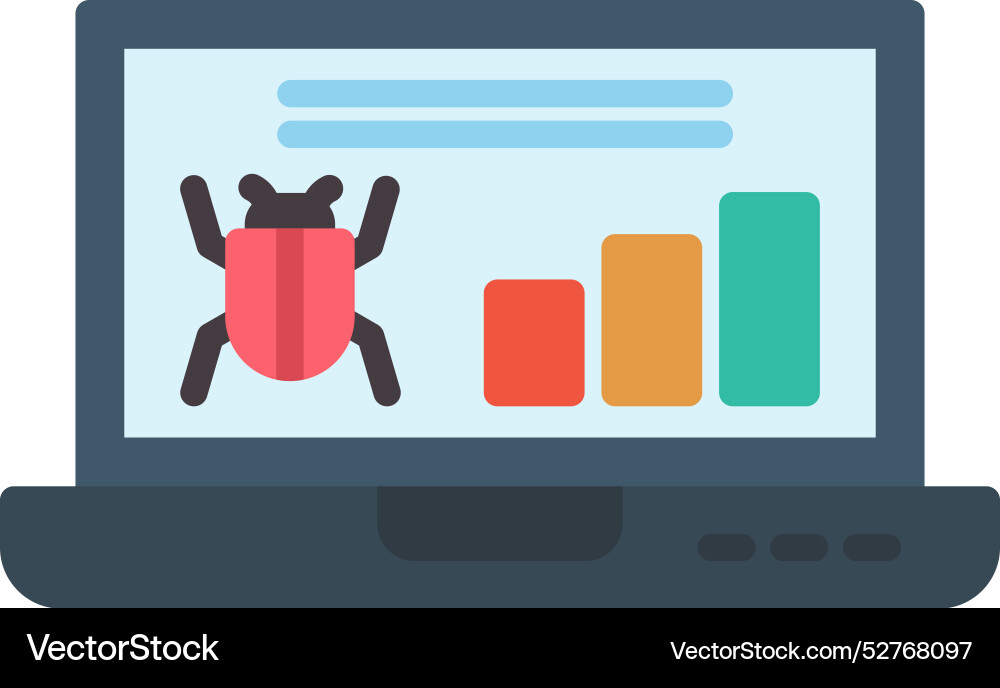 Debug icon design Vector Image