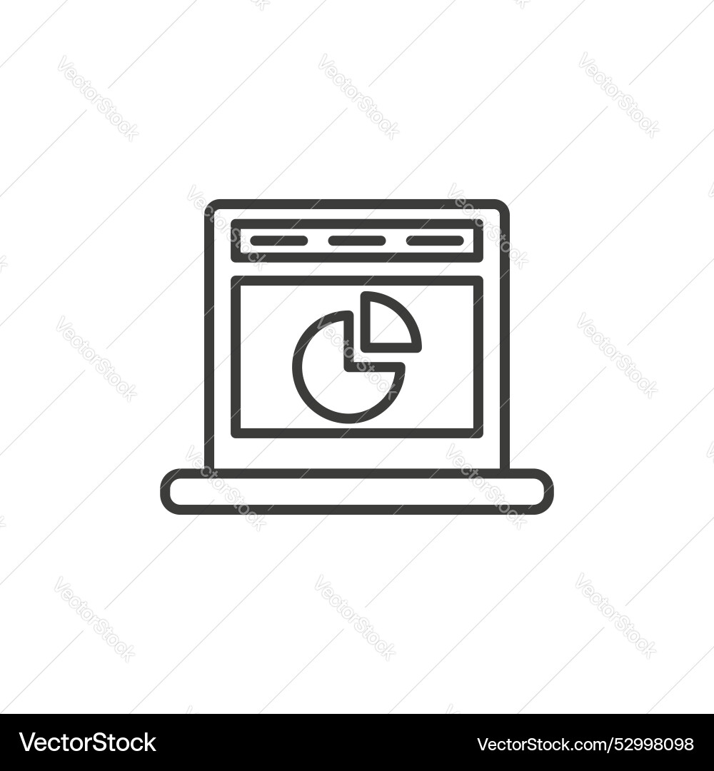 Dashboard icon set real time data monitor symbol Dashboard icon set real time data monitor symbol Vector Image