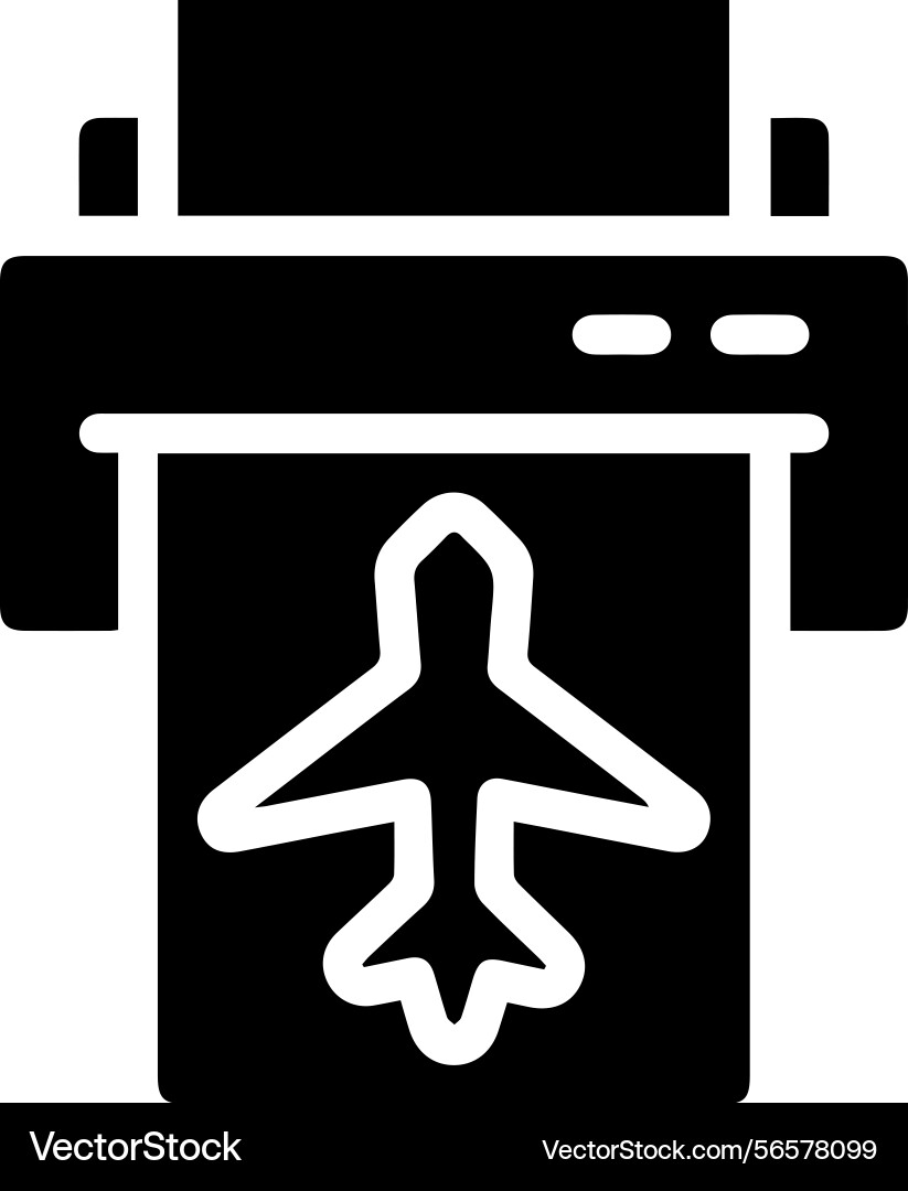 Computer printer icon symbol image Vector Image