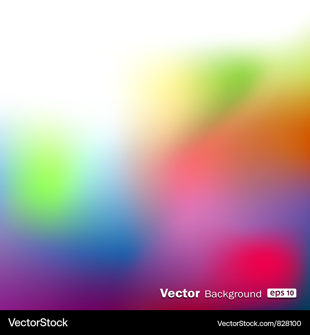 Gradient Color Splash Background Vector Image