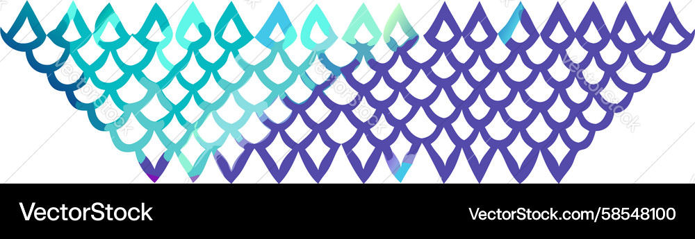Stylized Raindrop Gradient Pattern Vector Image