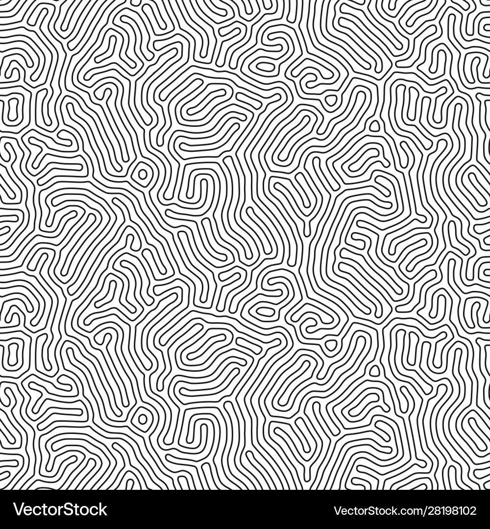 Organic Line Diffusion Pattern Royalty Free Vector Image